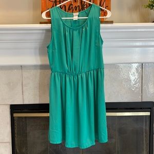 Small Green Charming Charlie’s Mini Dress